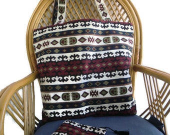 New Istanbul collection,Harem, Kilim tote bag,sturdy robust roomy, Extra Large with a small zip purse