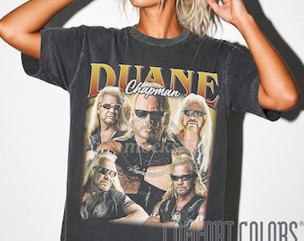 Maglietta Duane Chapman, maglietta Comfort Colors Dog the Bounty Hunter, maglietta Duane Lee Chapman Sr., felpa Bounty Hunter, regalo per fan della serie TV americana FD