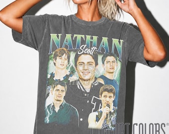 Nathan Scott One Tree Hill T-Shirt, Soft Cotton Tee, Vintage Comfort Colors Shirt, Natahn Scott Sweatshirt, TV Show Fan Tee FD
