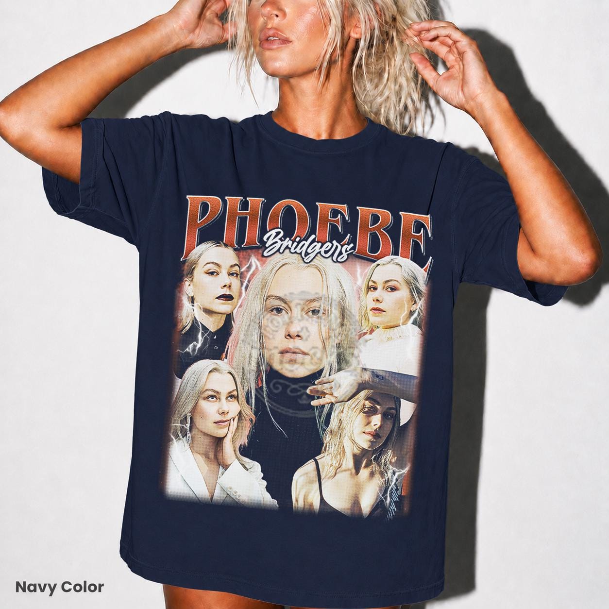 PHOEBE BRIDGERS ツアー　Tシャツ　XL 新品 Vintage Phoebe Bridgers T-shirt, Indie Singer Shirt, Phoebe