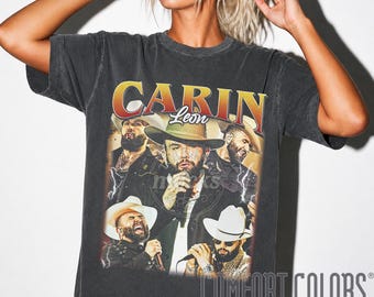 Carin Leon T-Shirt: Mexican Singer Music Concert Graphic Tee FD