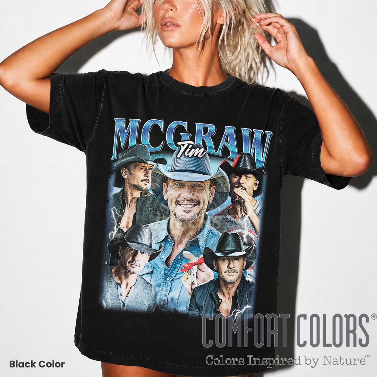 Tim Mcgraw T-shirt, Tim Mcgraw Comfort Colors Tee, Tim Mcgraw