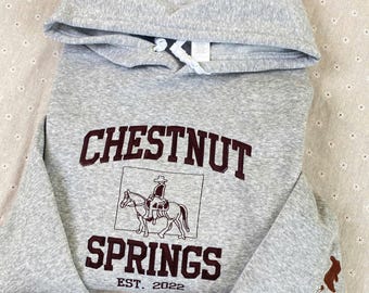 Cowboy Romance Reader shirt, Bookish Cowgirl Tee, Country Book Lover Shirt, Chestnut Springs Shirt, Bookish Gift For Her,elsie silver