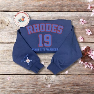 Camiseta de los Windy City Warriors, sudadera Rhodes 19, sudadera con capucha bordada Play Along, regalo literario de Liz Tomforde, sudadera literaria de romance de hockey