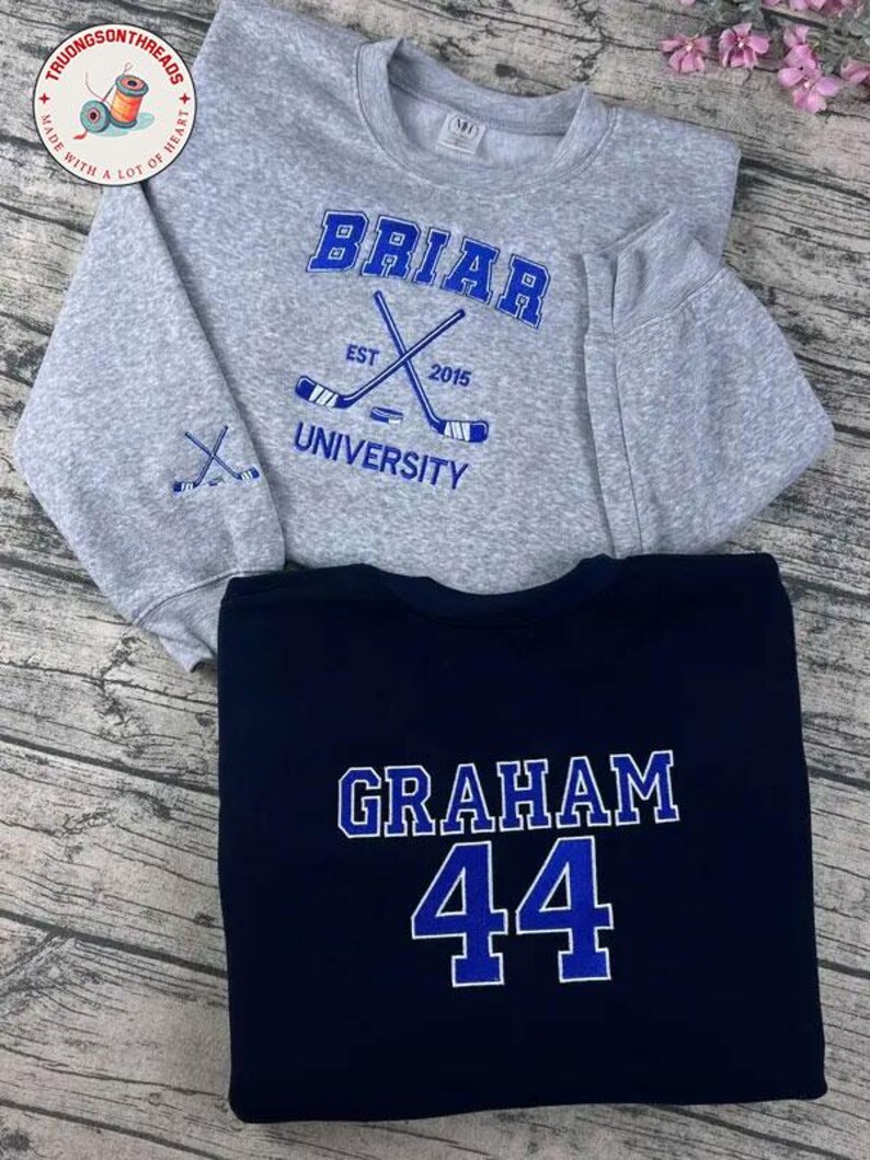 Briar University Graham 44 Sweatshirt, Briar U Embroidered Shirt, off ...