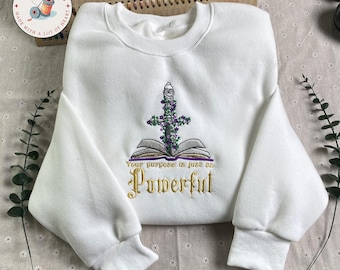 Ditt syfte är lika kraftfullt - Maktlös serie Lauren Roberts boktröja, Kai Azer, maktlös bokmerchandise, Kai och Paedyn-tröja
