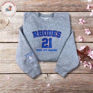 Camisa bordada de la serie Windy City / Guerreros de Windy City / Sudadera literaria con romance de hockey / Liz Tomforde / Camisa con personajes de Windy City