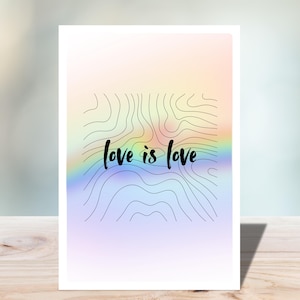 Cartolina L'amore è amore