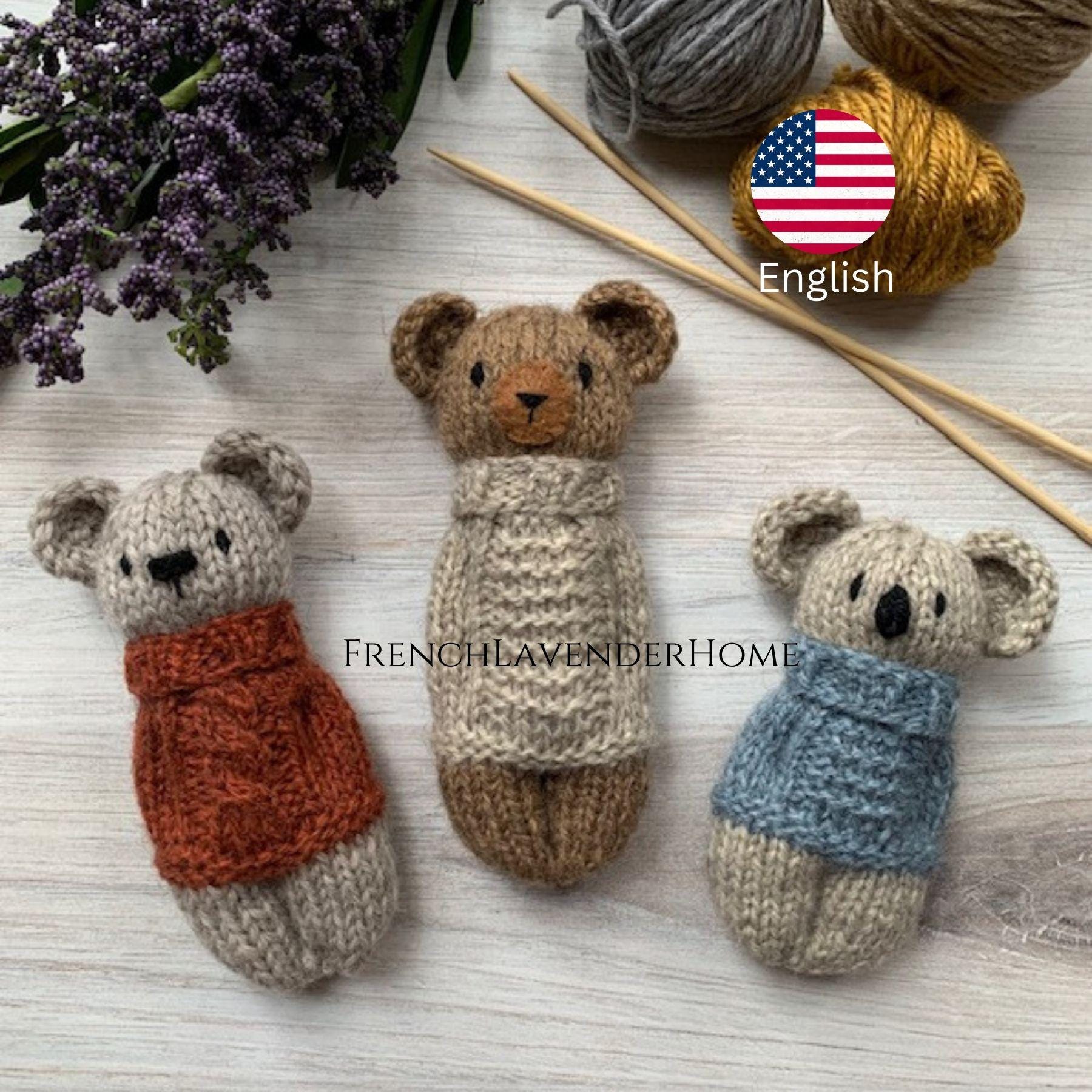 Pocket Buddies No4 - KNITTING PATTERN (with Bonus)