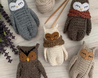 Scandi Owl - KNITTING PATTERN (with Bonus)