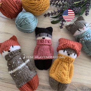 Pocket Buddies - KNITTING PATTERN