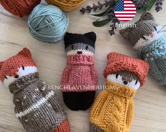 Pocket Buddies - KNITTING PATTERN