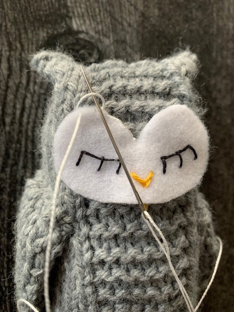 Scandi Owl KNITTING PATTERN with Bonus image 4