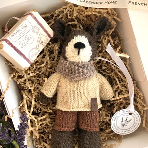 Ryan Knitted Bunny with Gift Box image 1