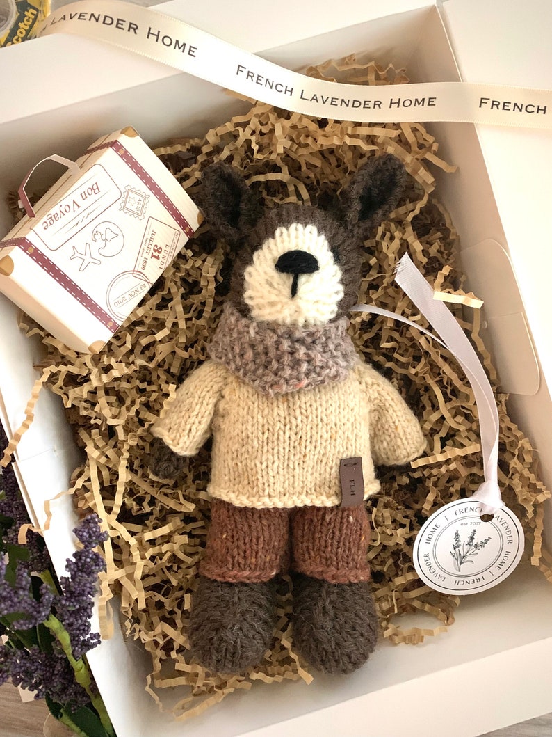 Ryan Knitted Bunny with Gift Box image 1