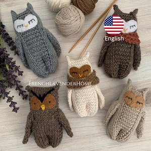 Scandi Owl - KNITTING PATTERN (with Bonus)