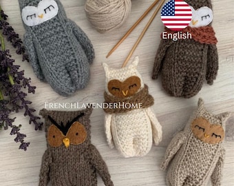 Scandi Owl - KNITTING PATTERN (with Bonus)