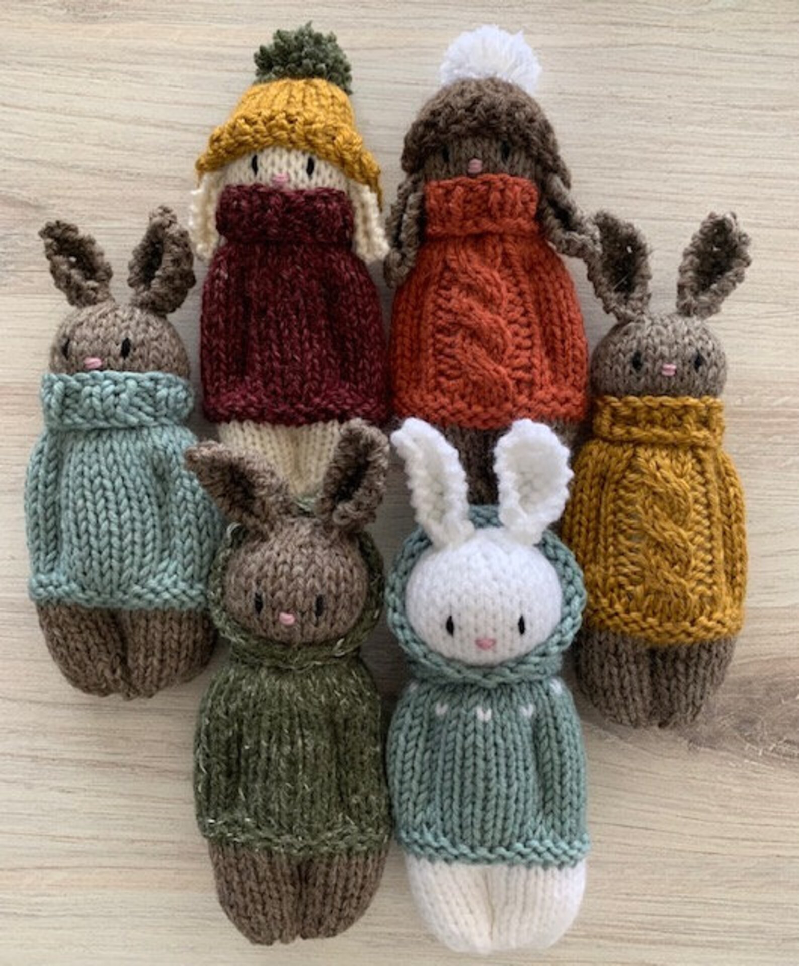 Pocket Buddies No2 Knitting Pattern Etsy