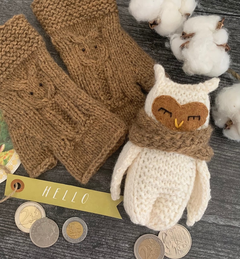 Scandi Owl KNITTING PATTERN with Bonus image 3