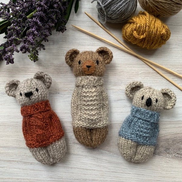 Pocket Buddies No4 - STRICKMUSTER (mit Bonus)