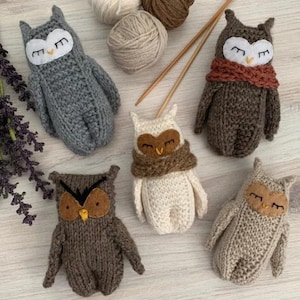 Scandi Owl - KNITTING PATTERN (with Bonus)