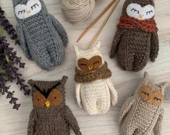 Chouette scandinave - MODÈLE TRICOT