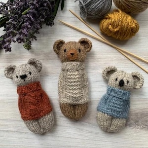 Pocket Buddies No4 - KNITTING PATTERN (with Bonus)