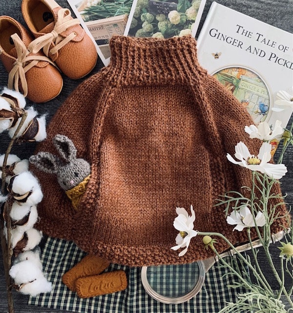 Baby Sweater Cape - Etsy