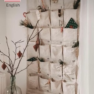 Advent Calendar Sewing Instructions (with gift tags)