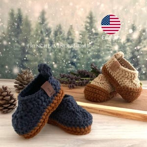 Spruce and Seeds Baby Boots - CROCHET PATTERN