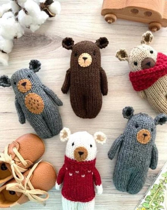 Scandi Bear - KNITTING PATTERN (with Bonus)