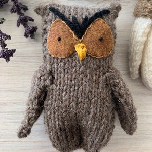 Scandi Owl KNITTING PATTERN with Bonus image 5