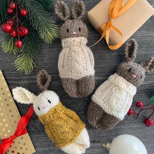 Pocket Buddies No2 - KNITTING PATTERN