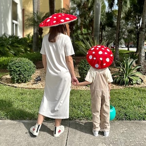 Big Amanita Mushroom Hat – For Adults and Kids