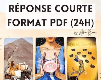 1 question 24h, réponse rapide (3 cartes) format PDF