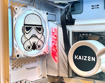 SW Trooper Gaming PC Fan Cover Shroud Grill Custom Anime Gift