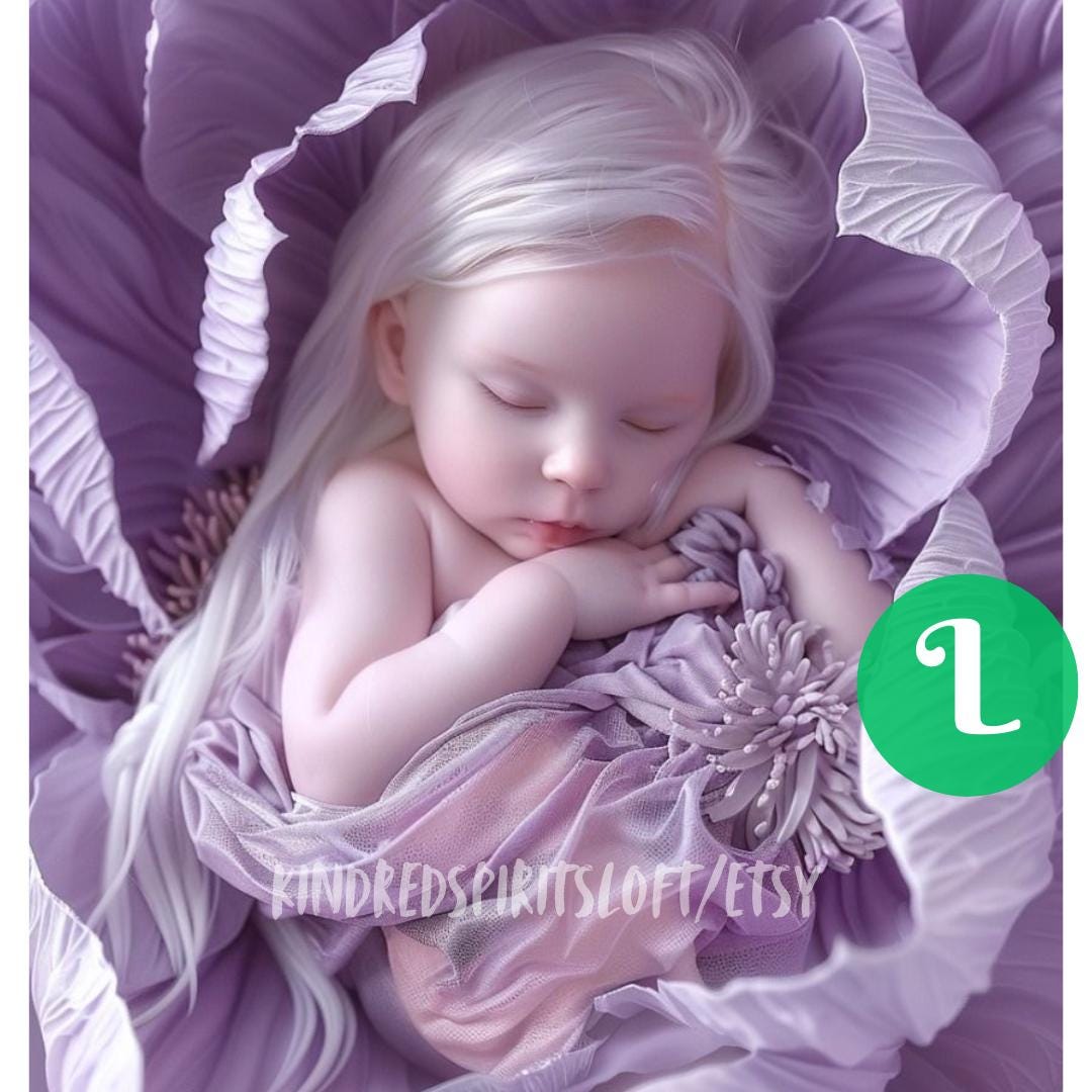 Infant Bloom Sylph Spirit Companion: Aura Cleansing, Anxiety Relief ...