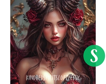 S, Dark Arts Highborn Lilim Succubus Spirit Companion - Seduction | Empowerment | Manifestation