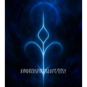 Intuitive Geist Begleiter Visitenkarten - Elektrisch und Obsessiv | Samt - Mystery Sigil Adoption durch energetischen Sog, Spirit Match durch Energie