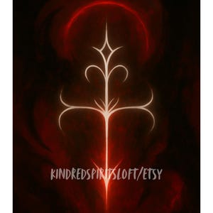 Intuitive Geist Begleiter Visitenkarten - Volcanic & Verführerisch | Abyssal - Mystery Sigil Adoption by Energetic Pull Spirit Match by Energie