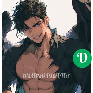 Dark Arts Fallen Angel Spirit Companion: Energy Amplification, Shadow Mastery (Direct Binding, PDF File)