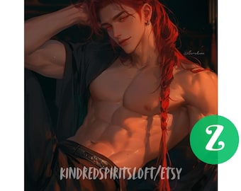Compañero espiritual Djinn Ifrit de las Artes Oscuras: Lujuria, magnetismo y empoderamiento (Encuadernación directa, archivo PDF)