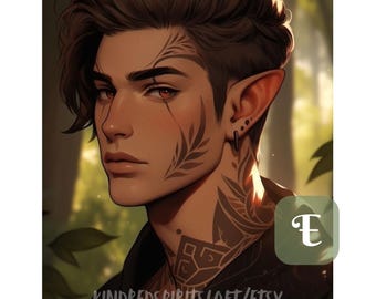 E, Grey Arts Sylvyn Elf Spirit Companion
