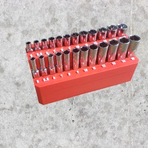 Milwaukee Pack Out Socket Insert for Metric Square End Sockets