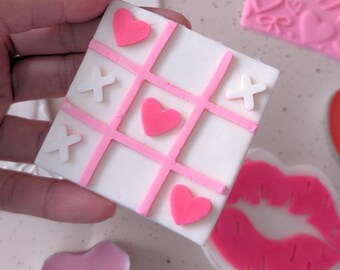 Tic Tac Toe Cookie Ausstechform, Love Edition, Valentinstag