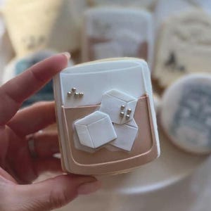 Whisky on the rocks cookie cutter and embosser, Sugar cookies, Fondant, Baking supplies