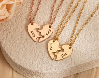 Collana Puzzle A Forma Di Nota Musicale, Gioielli Abbina Coppia In Acciaio Inox, Regalo Per Amanti Della Musica
