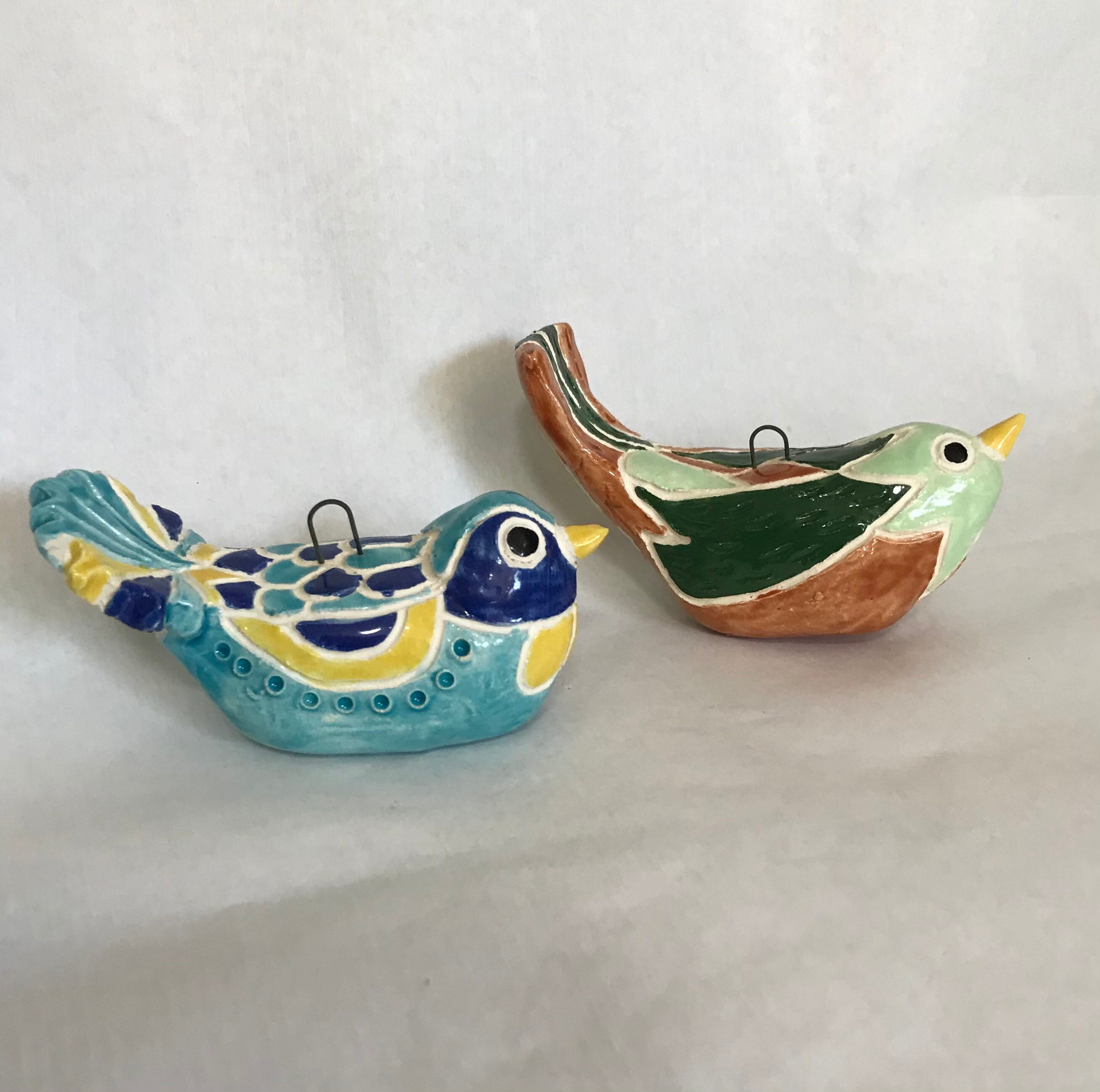 Ceramic Birds Etsy