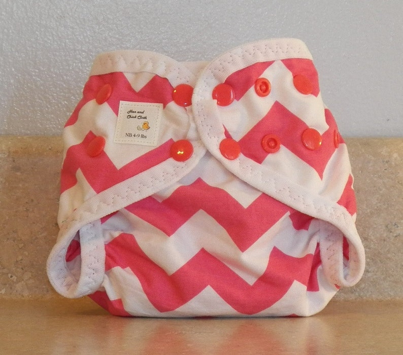 Preemie Newborn Cloth Diaper & Diaper Cover Set 4 to 9 Etsy