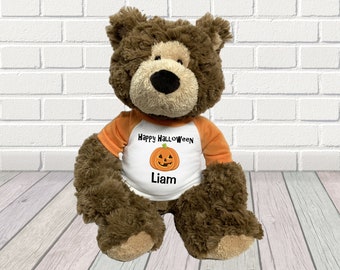 Personalized Halloween Teddy Bear - 14" Bear Hugs